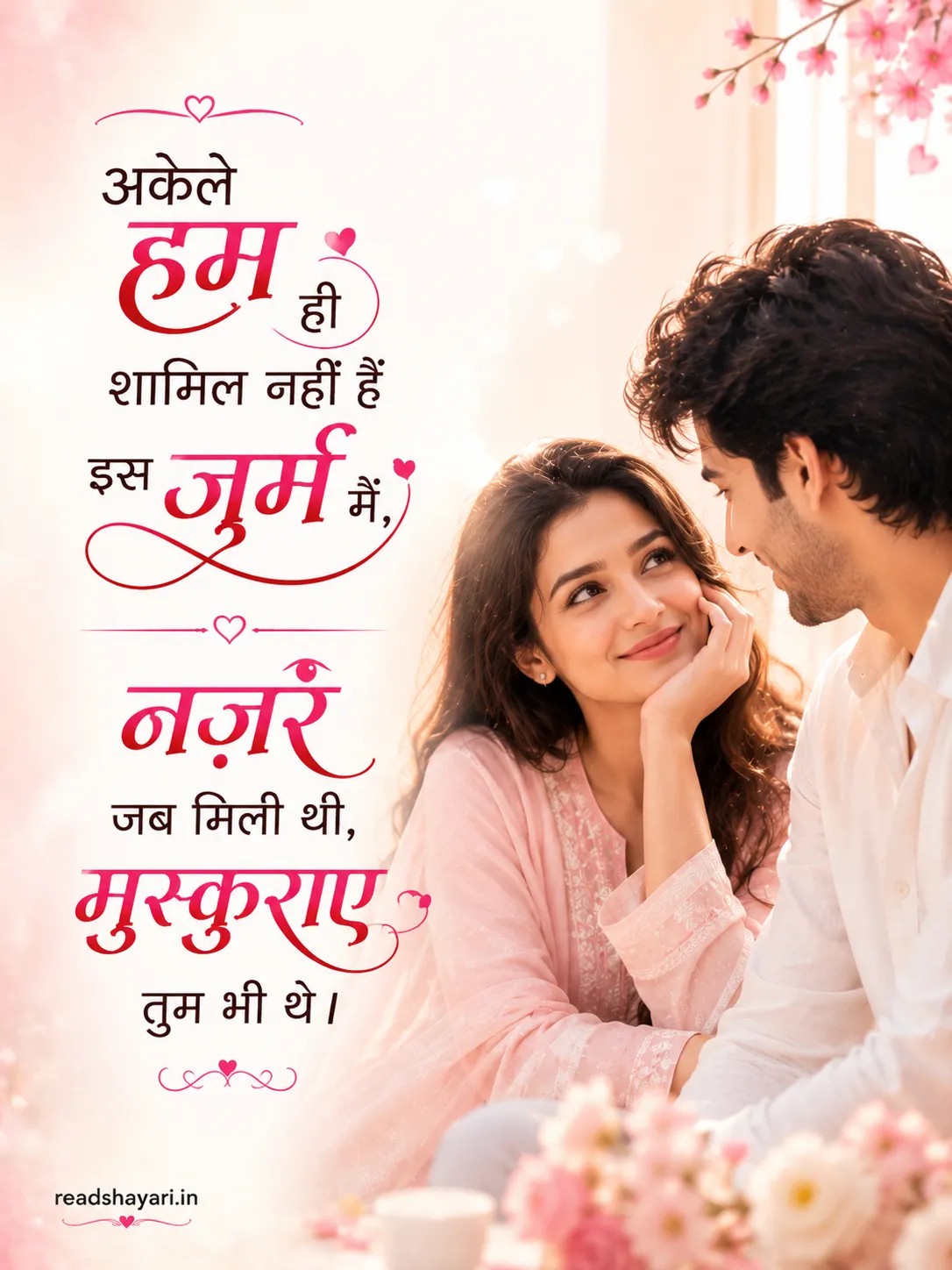 `Saccha Pyar 2 Line Shayari Hindi Image `Saccha Pyar 2 Line Shayari Hindi