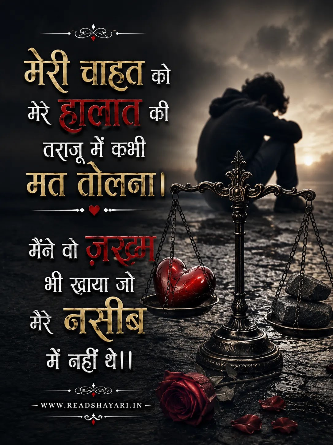 Best heart touching hindi shayari latest