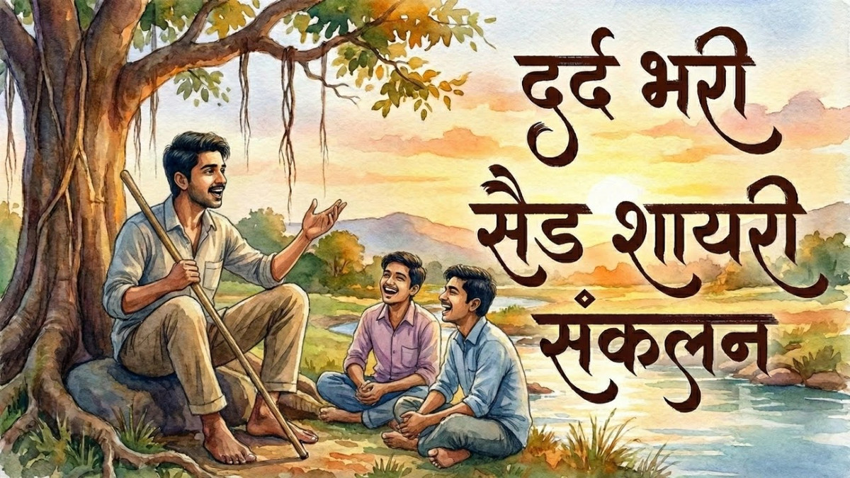 Sad Shayari | दर्द भरी सैड शायरी हिन्दी में