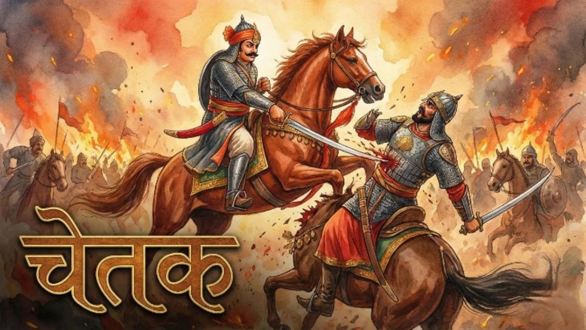 रण-बीच चौकड़ी भर-भरकर चेतक बन गया निराला था | Chetak and Maharana Partap
