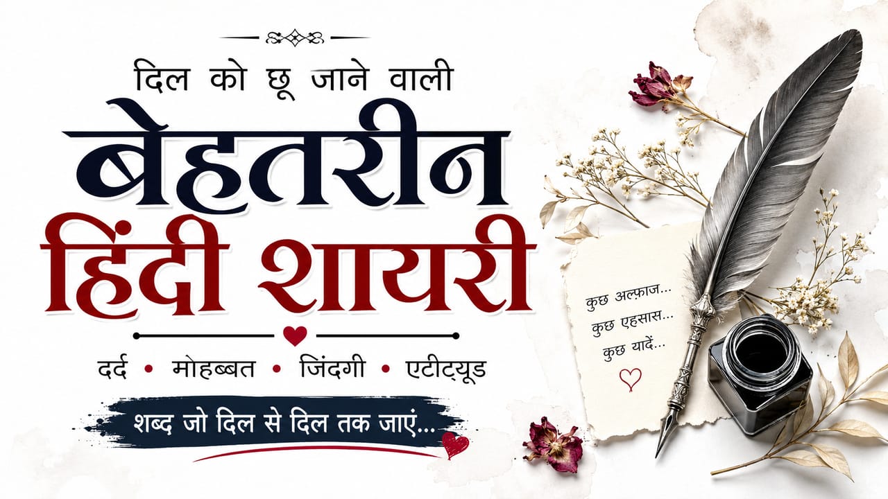 Best Heart Touching Hindi Shayari Best Heart Touching Hindi Shayari