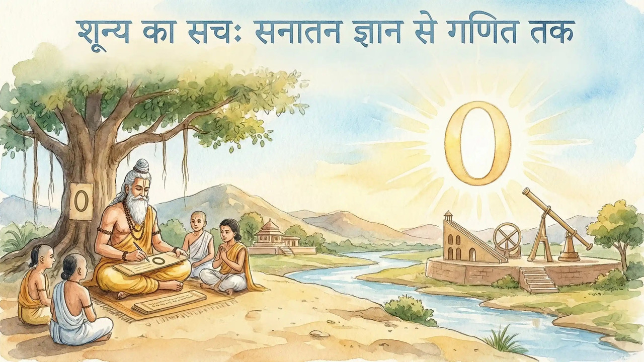 ​शून्य का रहस्य: क्या आर्यभट्ट से पहले भी भारत में था 'Zero'?