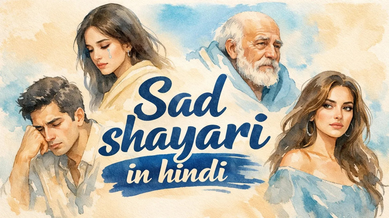 Sad shayari in hindi 2026