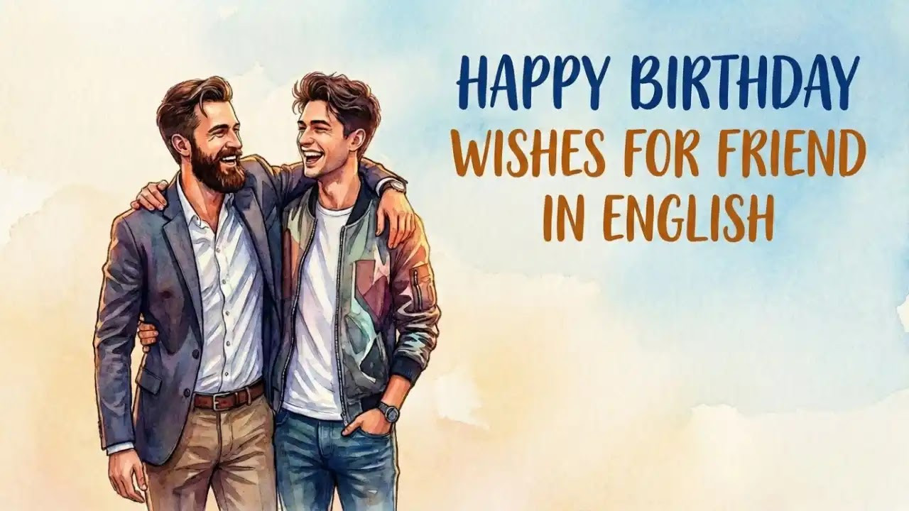 Happy birthday wishes for friend