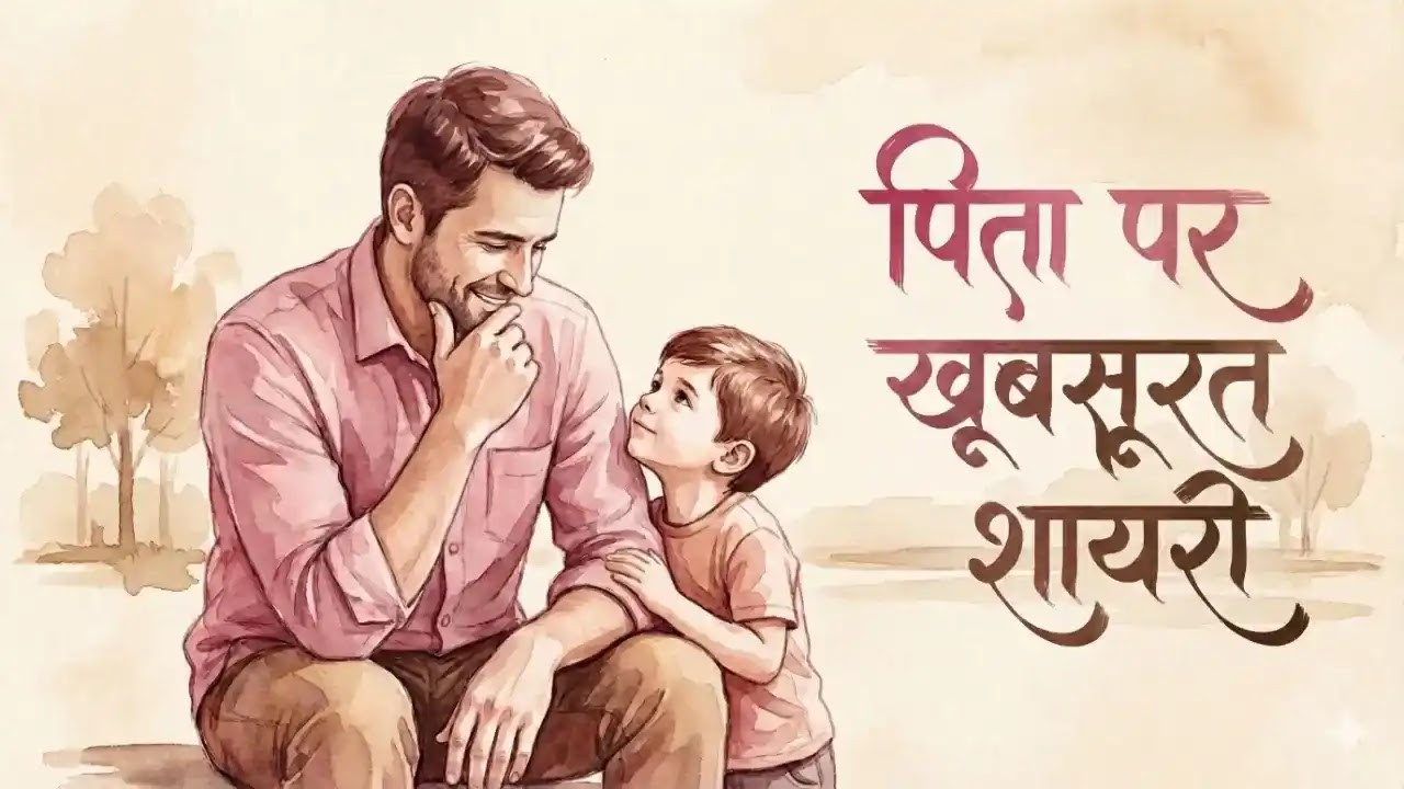 Shayari written on Father in Hindi