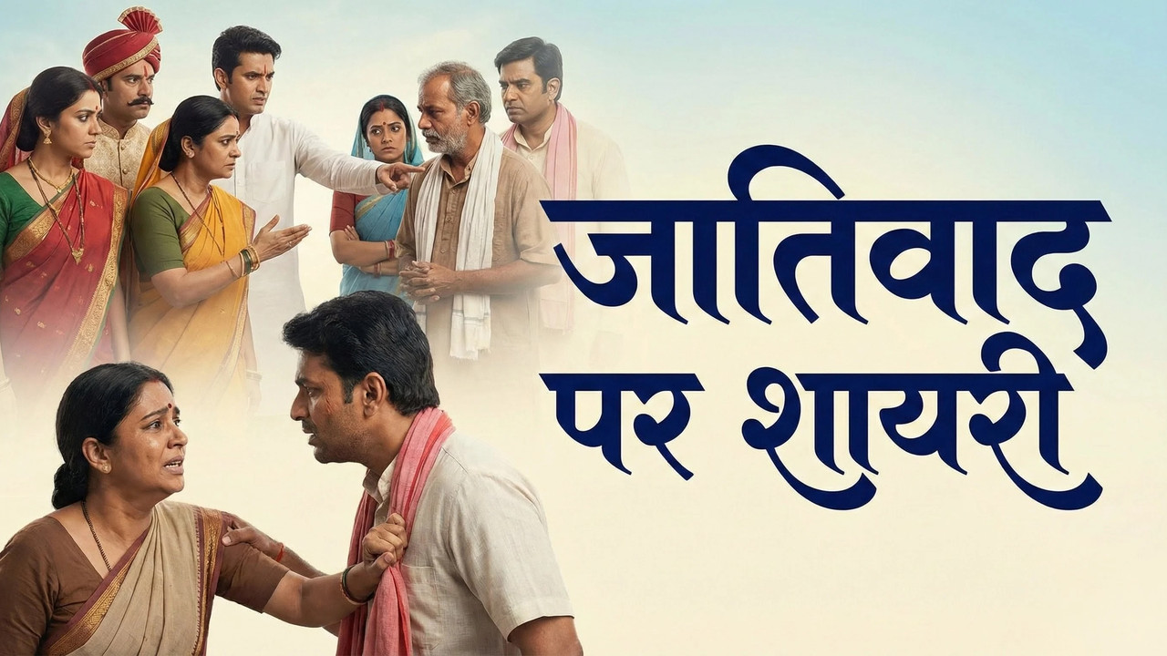 जातिवाद पर शायरी | Castism shayari