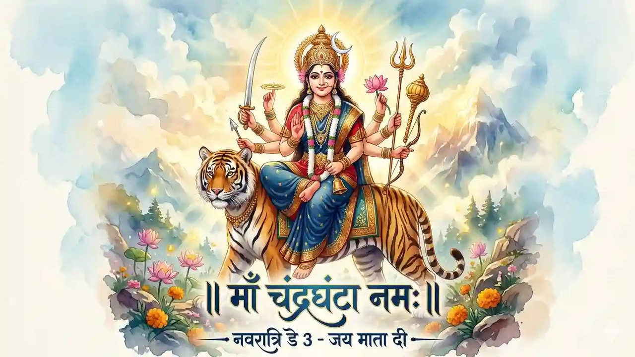 Maa Chandraghanta Devi Maa Chandraghanta Devi, Navratri Day 3
