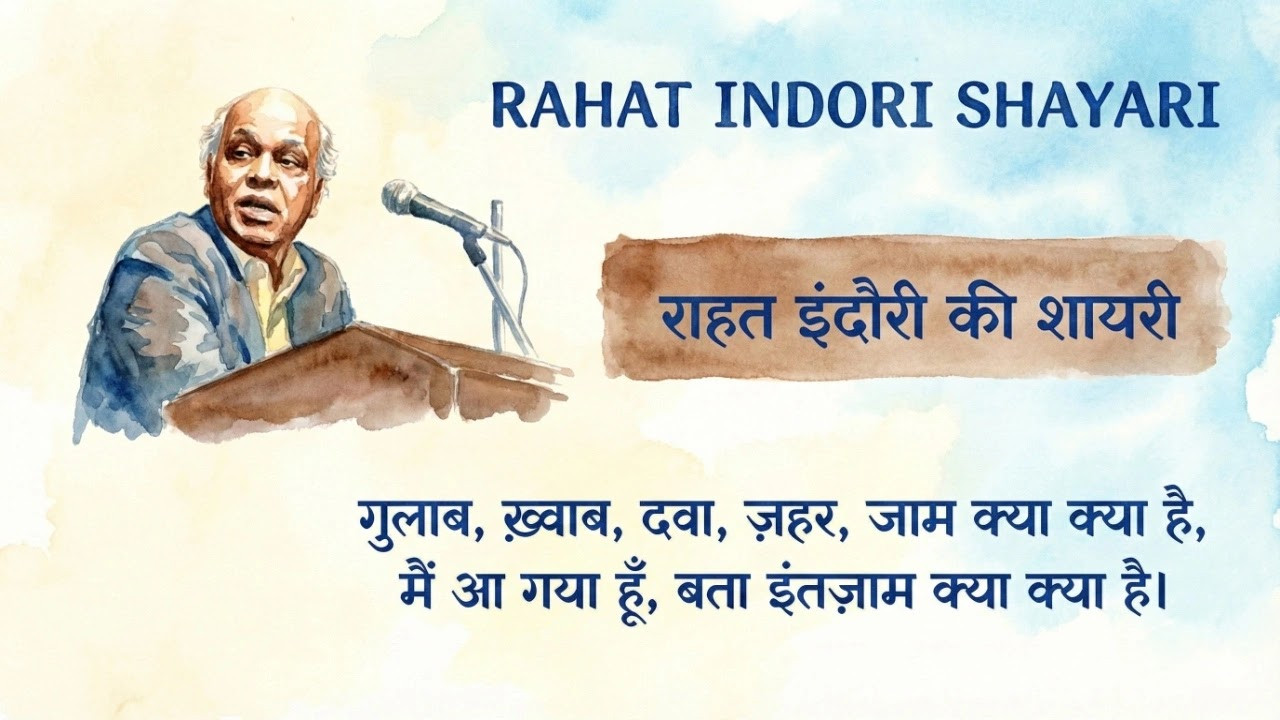 Rahat Indori ki shayari