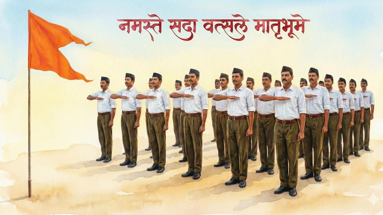 RSS Prayer, Namaste Sada Vatsale Meaning