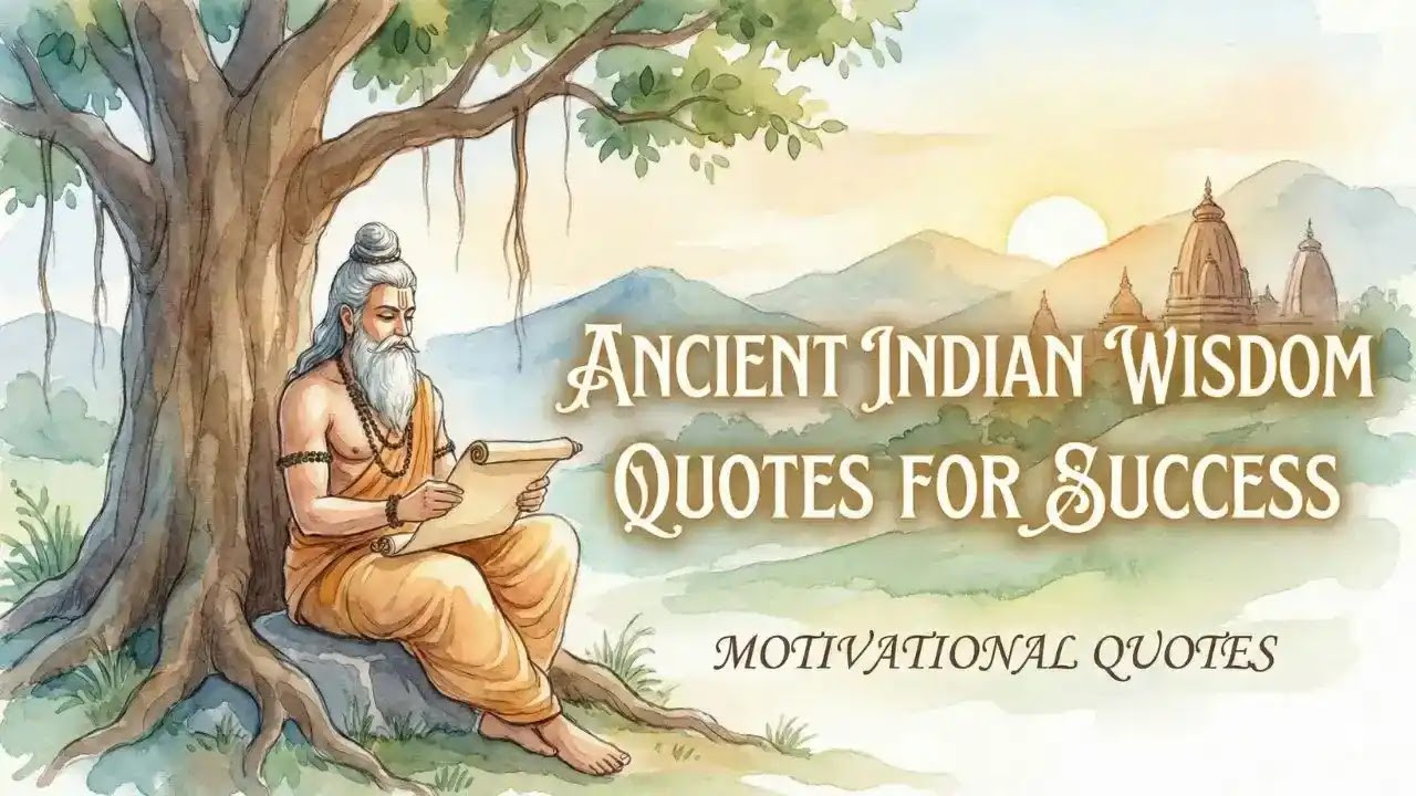 Best Motivational Quotes from Ancient Indian Wisdom