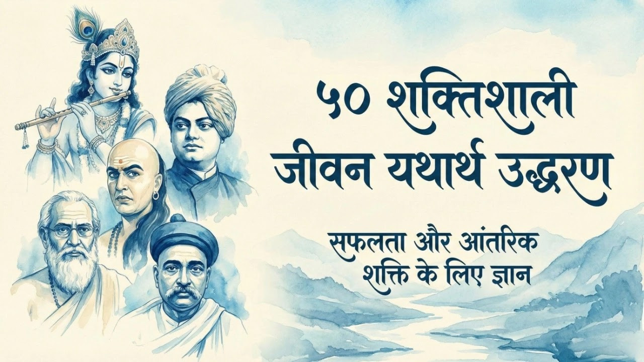 50 Powerful Life Reality and Success Quotes in Hindi
