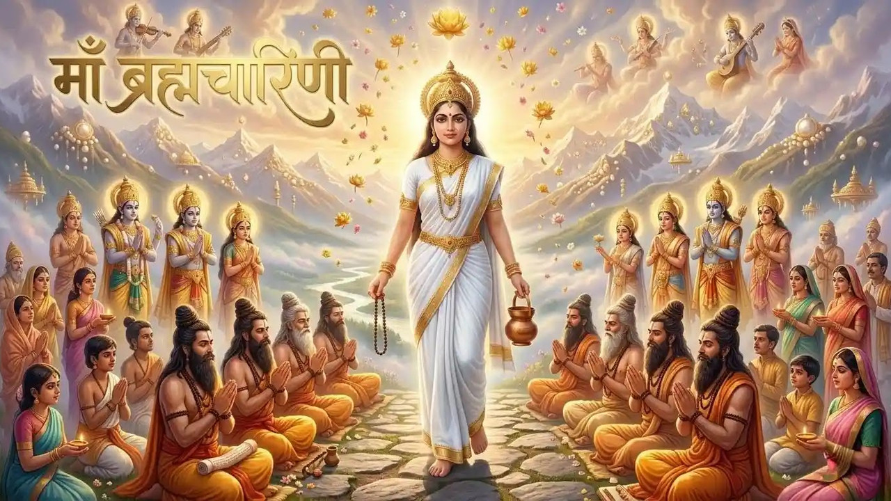 Maa Brahmacharini Navratri Day 2 Maa Brahmacharini Navratri Day 2