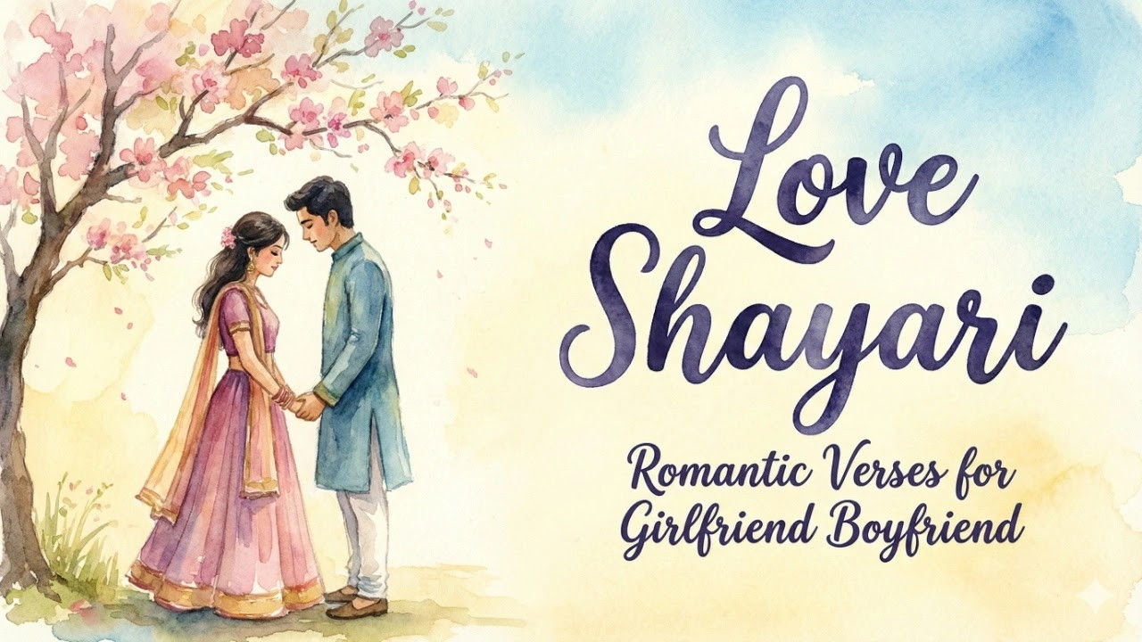 Love Shayari 2026 | Romantic Verses for Girlfriend Boyfriend
