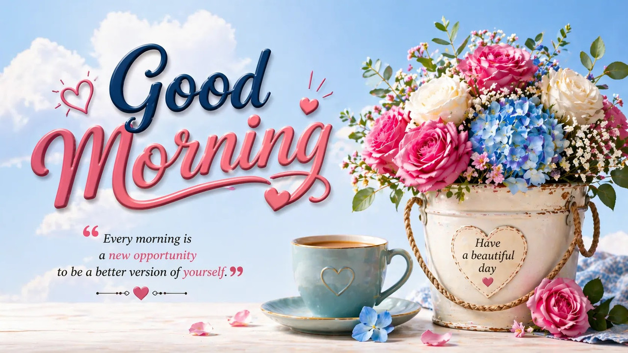 Good Morning Status Image