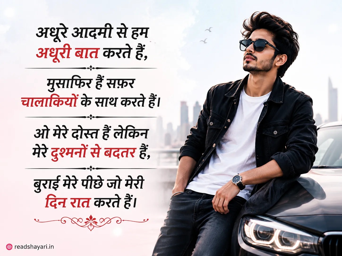 Savage Boy Attitude Shayari in Hindi Savage Boy Attitude Shayari