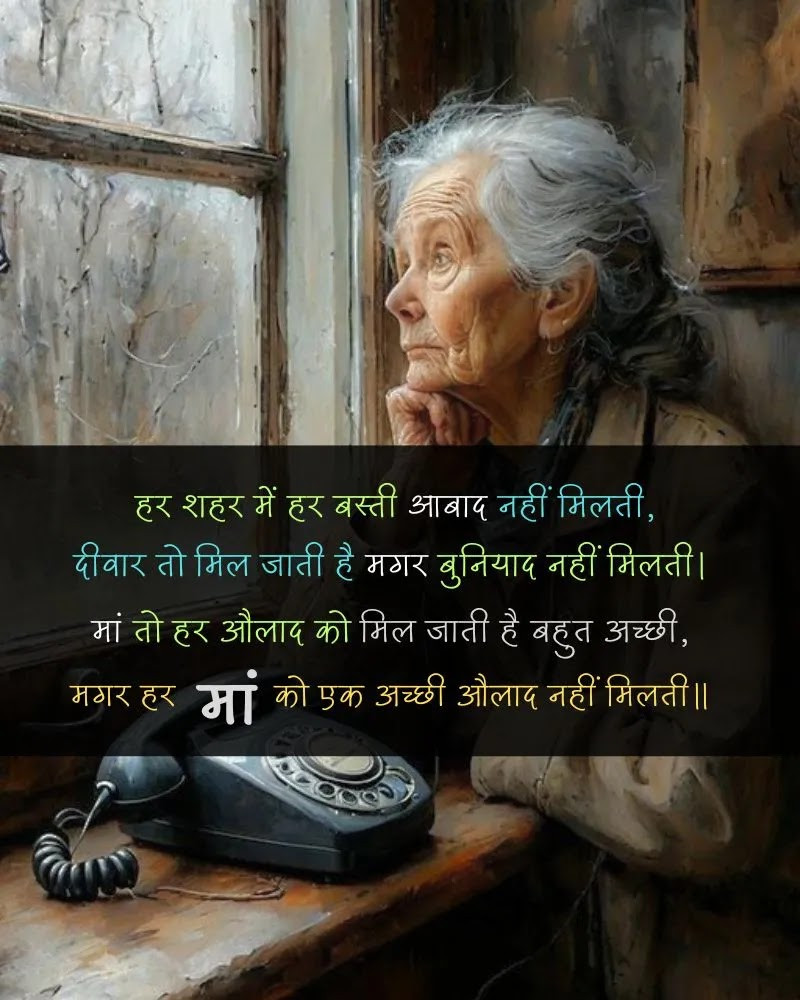 Shayari for mother | maa ke pyar per shayari - Image 4