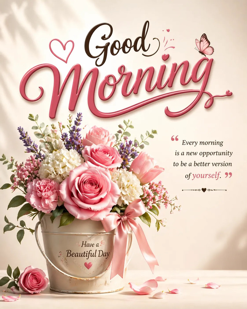 Good Morning wishing Status Image