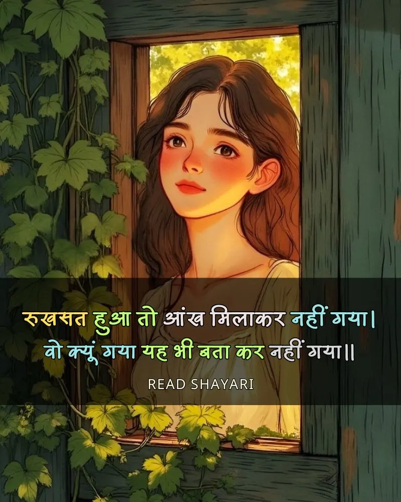 Tanhai Bhari Shayari Hindi Mein Tanhai Bhari Shayari Hindi Mein - वो क्यूं गया यह भी बता कर नहीं गया