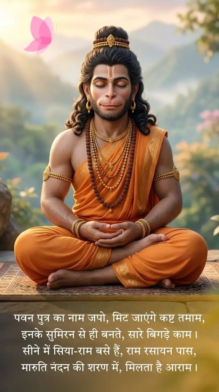 Hanuman Ji Bhakti Shayari in Hindi